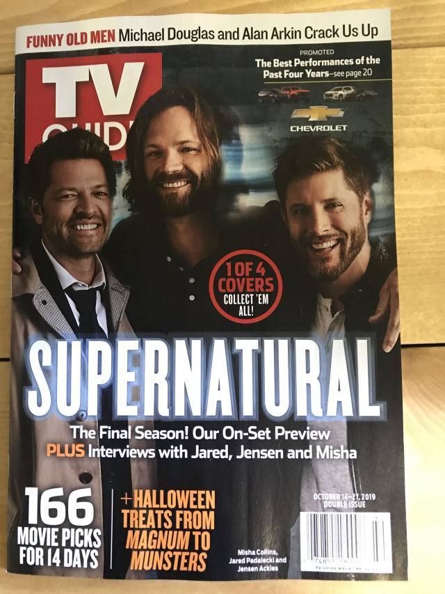 TVguideスーパーナチュラル表紙